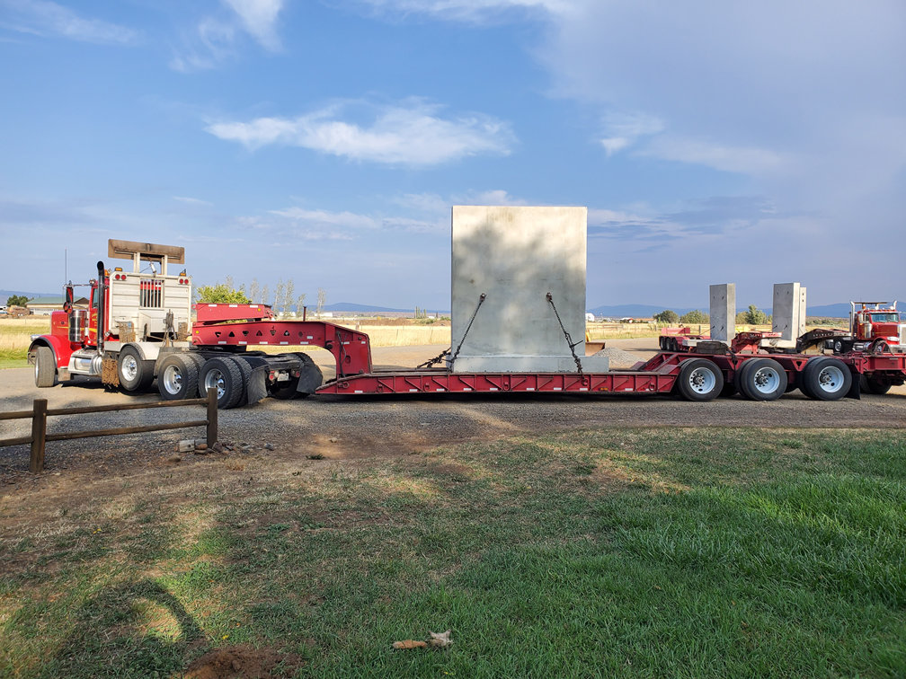 Carrel Crane trailer wing walls